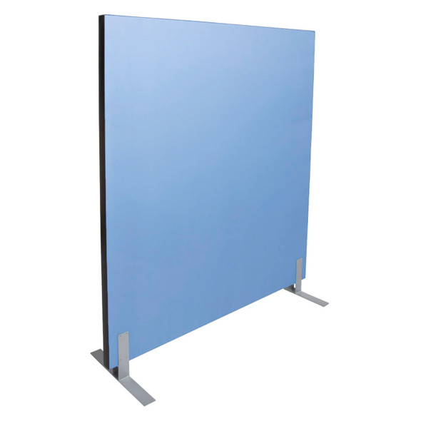Rapidline Free Standing Acoustic Screen 1800 x 50 x 1800mm Blue Upholstery