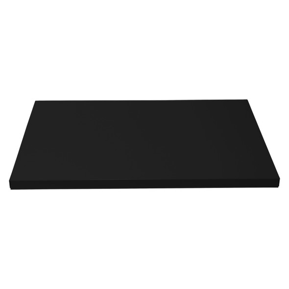 Rapidline Shelf 1000 x 25 x 380mm Only Black for Go Tambour Door Cupboard