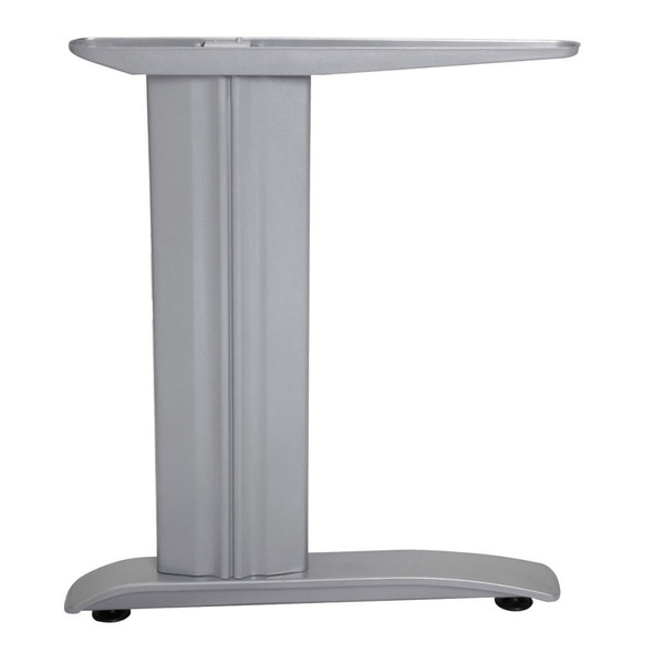 Rapidline Leg Set of 2 Only Brushed Silver for Rapid Span Workstation