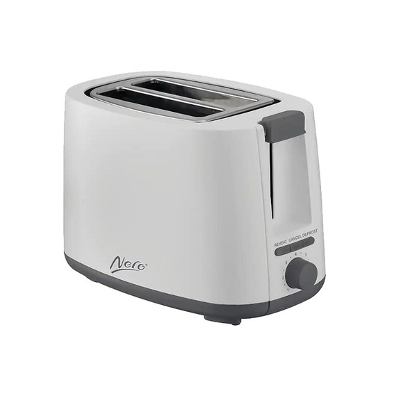 Nero 2 Slice Toaster White