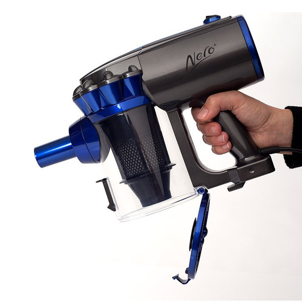 Nero Handheld Corded Vacuum Cyclonic Grey and Blue