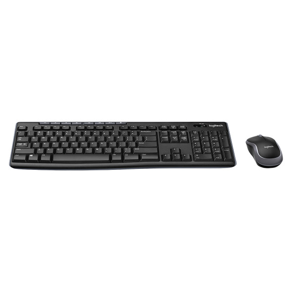 Logitech USB Wireless Keyboard and Mouse Combo Black MK270R