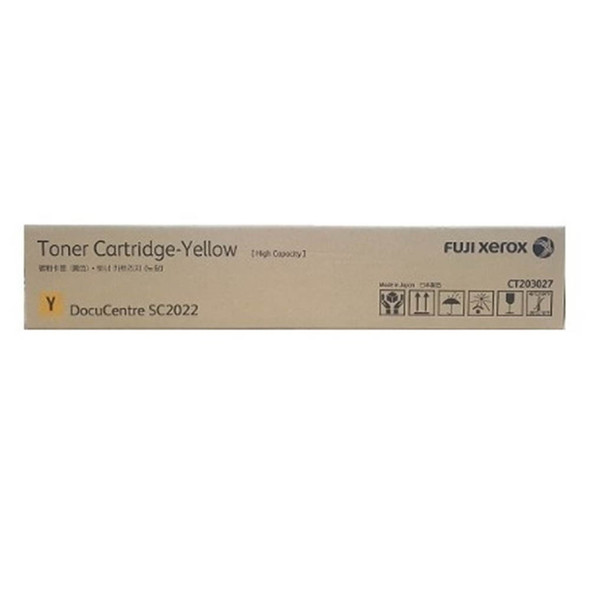 Fuji Xerox CT203027 Yellow Toner Cartridge