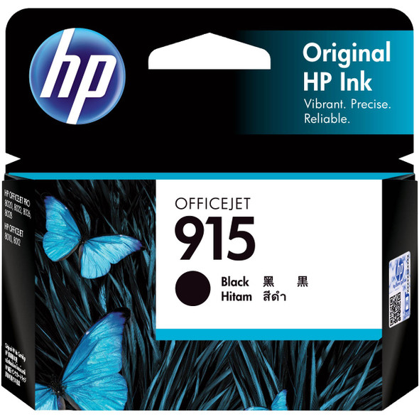 HP 915 Original Ink Cartridge Black 300 Pages
