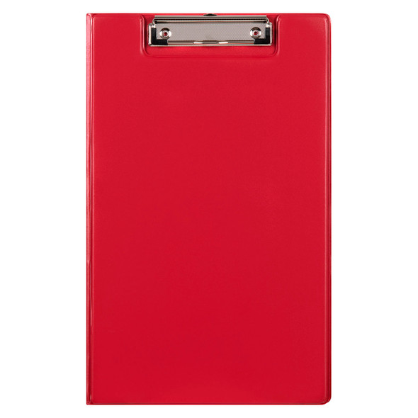 Marbig Clipfolder Polypropylene Foolscap Red