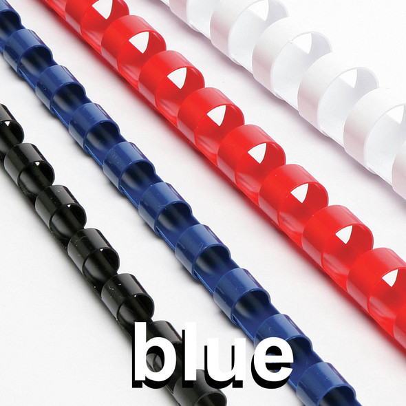 Rexel Binding Comb 12.5mm Blue Pack of 100