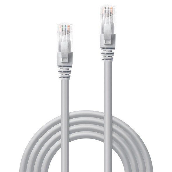 Lindy Cat6 U/UTP Gigabit Network Cable Grey 0.5m