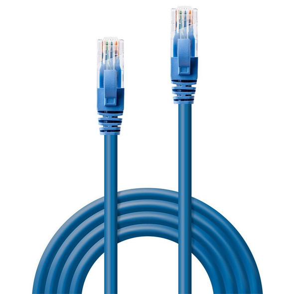 Lindy Cat6 U/UTP Gigabit Network Cable Blue 7.5m