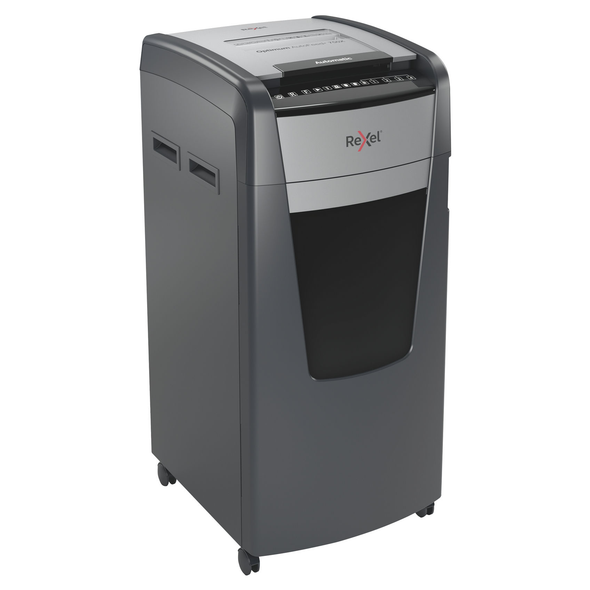 Rexel Black Optimum AutoFeed+ 750X Cross Cut Paper Shredder
