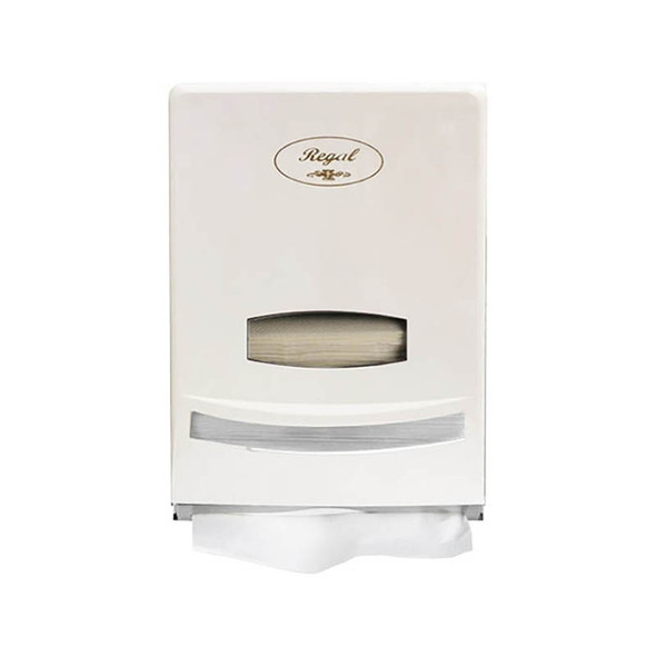 Regal Multifold Slimline Hand Towel Dispenser White Wall Mounted Regal Multifold Slimline Hand Towel Dispenser White Wall Mounted