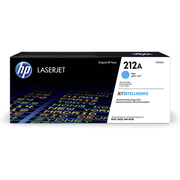 HP 212A Original LaserJet Toner Cartridge Cyan 4500 Pages
