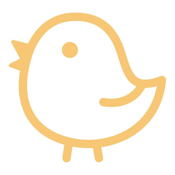 Erasable Rubber Stamp Chick Apricot Orange Pilot FriXion