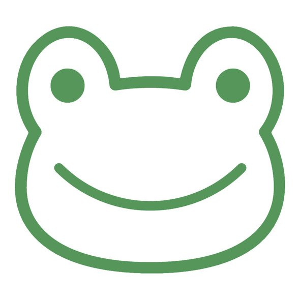 Erasable Rubber Stamp Frog Green Pilot FriXion