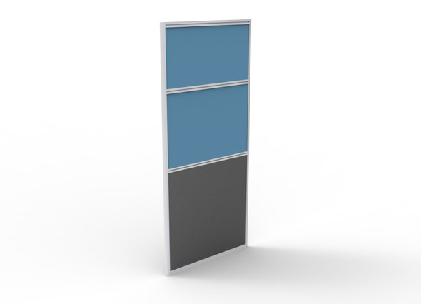 Rapidline Rapid Span Screen 750 x 30 x 1650mm Blue Upholstery