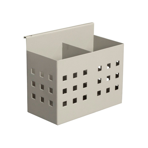 Rapidline Rapid Screen 2 Slot Pen Holder Silver Grey