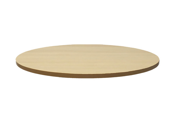 Rapidline Round Table Top 900mm Diameter x 25mm Height Only Natural Oak