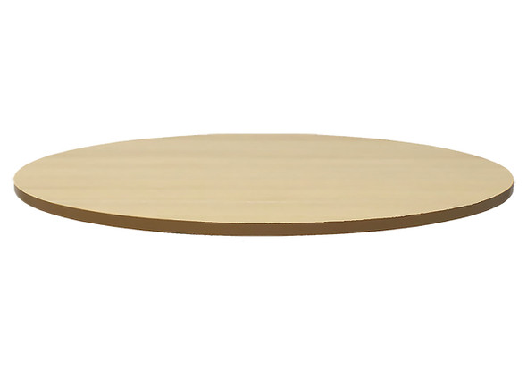 Rapidline Round Table Top 1200mm Diameter x 25mm Height Only Natural Oak