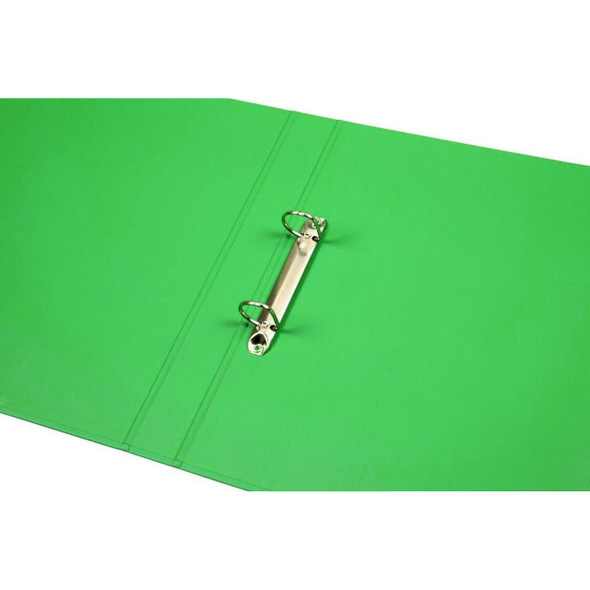 Marbig A4 Ring Binder 25mm 2D Polyethylene Green Box of 6
