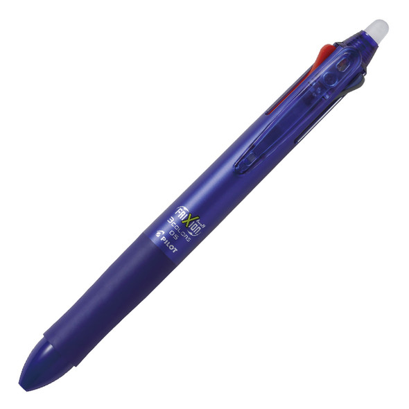 Pilot FriXion 3 in 1 Erasable Retractable Gel Pen Extra Fine Blue Barrel Box of 10
