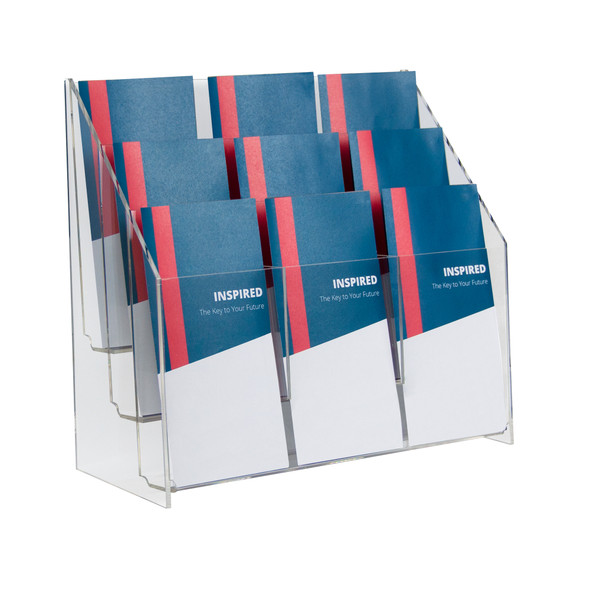 JPM MLS9 Deflecto 9 Pocket 3 Tier Brochure Holder – DL | It's A Mega Thing