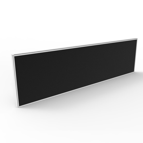 Rapidline Shush30 Plus Screen 1800 x 30 x 495mm Black Fabric / White