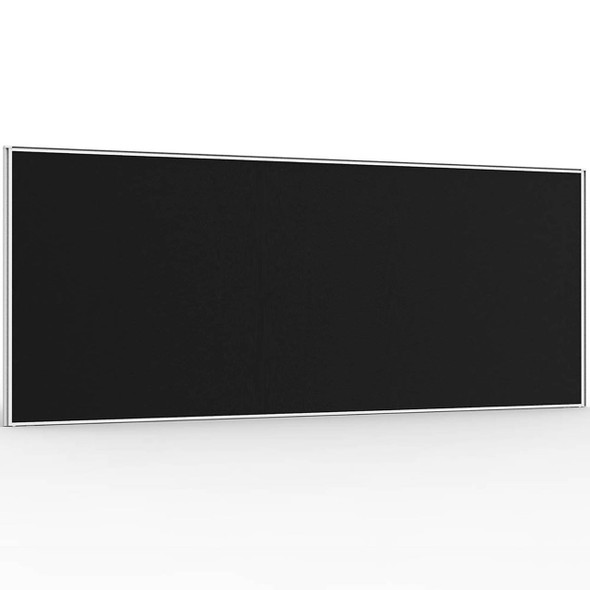 Rapidline Shush30 Plus Screen 1800 x 30 x 900mm Black Fabric / White