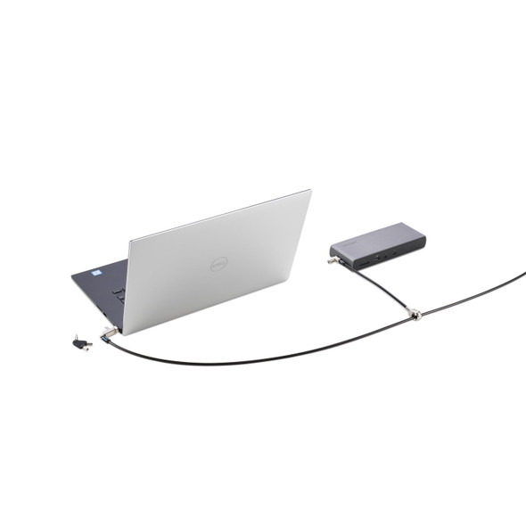 Slim N17 2.0 Dual Head Laptop Lock for Wedge Slots Standard Keyed Kensington