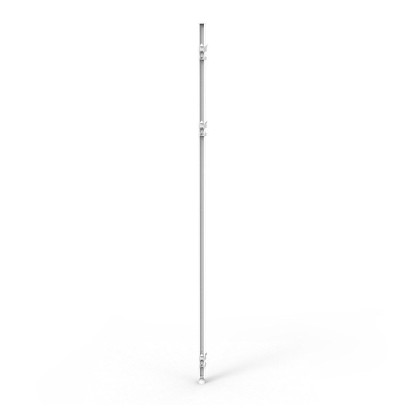 Rapidline Shush30 Joining Pole White 90 to 180 Degree 1500mm H