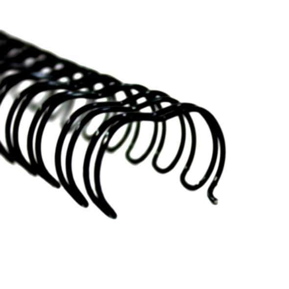 PHE Gold Sovereign Wire Binding 3:1 Pitch 34 Loop 14mm A4 Black Box of 100