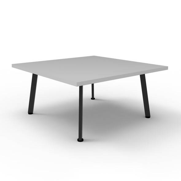 Rapidline Eternity Square Coffee Table 900 x 900mm Grey / Black