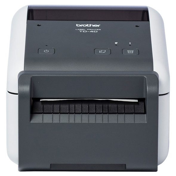 Brother TD-4420DNC 4.3" Direct Thermal Desktop Printer with Cutter, USB and Network Capability | It's A Mega Thing Brother TD-4420DNC 4.3" Direct Thermal Desktop Printer with Cutter, USB and Network Capability | It's A Mega Thing