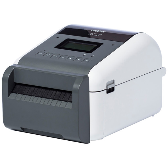 Brother TD-4550DNWBC 4.3 Inch Direct Thermal Desktop Printer with Cutter, Wi-Fi, MFi and Bluetooth Wireless Technology Brother TD-4550DNWBC 4.3 Inch Direct Thermal Desktop Printer with Cutter, Wi-Fi, MFi and Bluetooth Wireless Technology