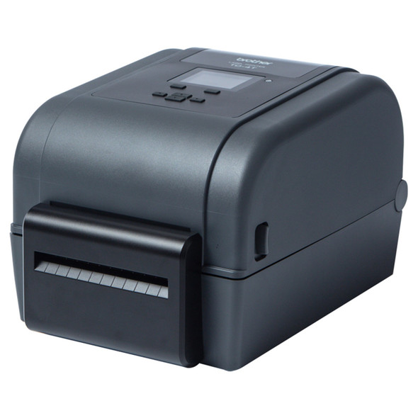 Brother TD-4750TNWBC 4 Inch Thermal Transfer Desktop Printer with Cutter, Wi-Fi, MFi and Bluetooth Wireless Technology Brother TD-4750TNWBC 4 Inch Thermal Transfer Desktop Printer with Cutter, Wi-Fi, MFi and Bluetooth Wireless Technology