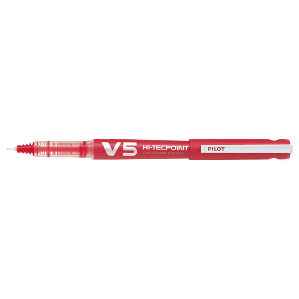Pilot BXC-V5 BegreeN Hi-Tecpoint Rollerball Pen 0.5mm Red Box of 12