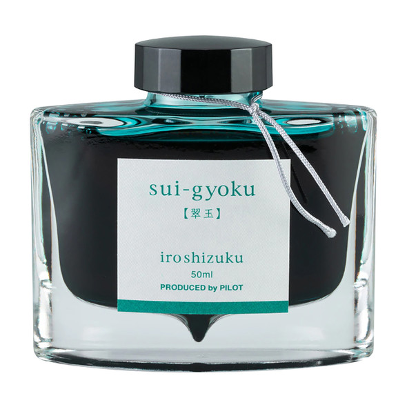 Pilot Iroshizuku Ink 50ml Bottle Emerald Green (Sui-gyoku)