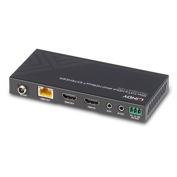 150m Cat6 HDMI 4K60 IR and RS-232 HDBaseT Extender Lindy