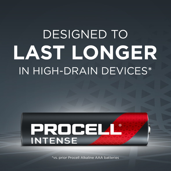 Procell Alkaline Intense Power AAA 1.5V Battery Pack of 24