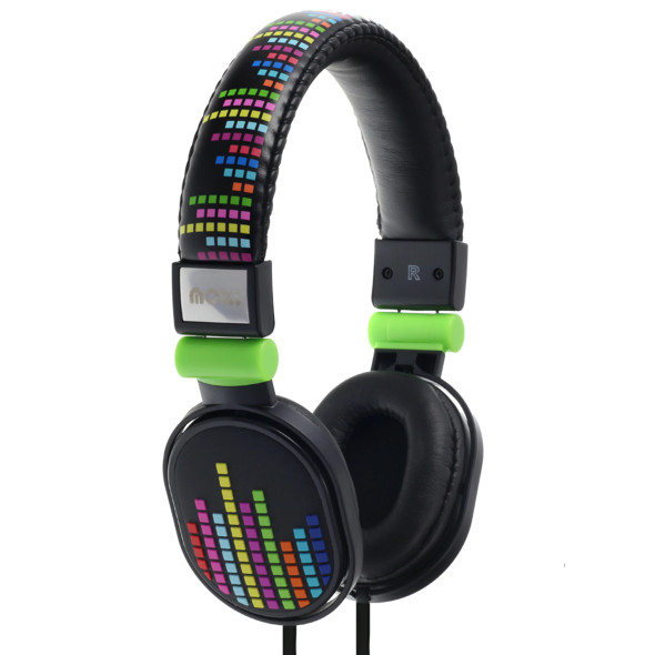 Moki Poppers Wired Headphone Black Subway
