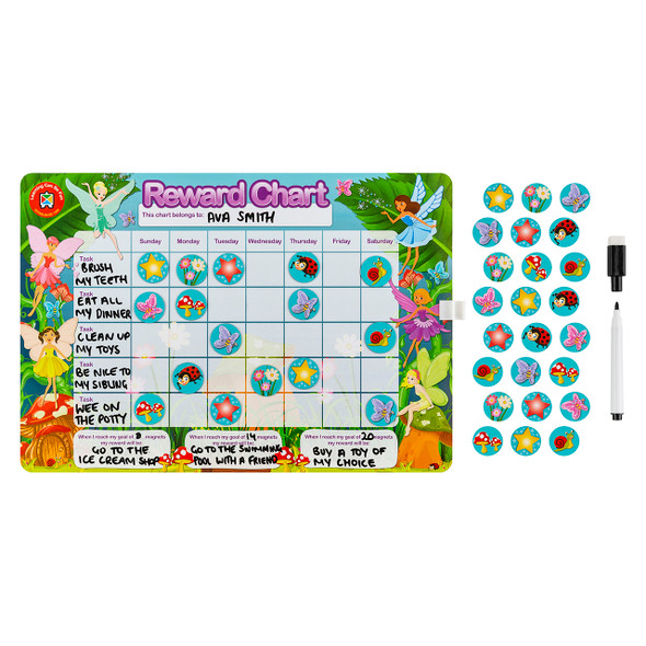 Reward Chart Fairy Learning Can Be Fun