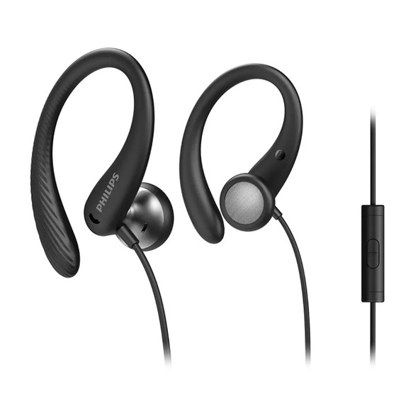 Philips In-Ear Sports Wired Earbud Black