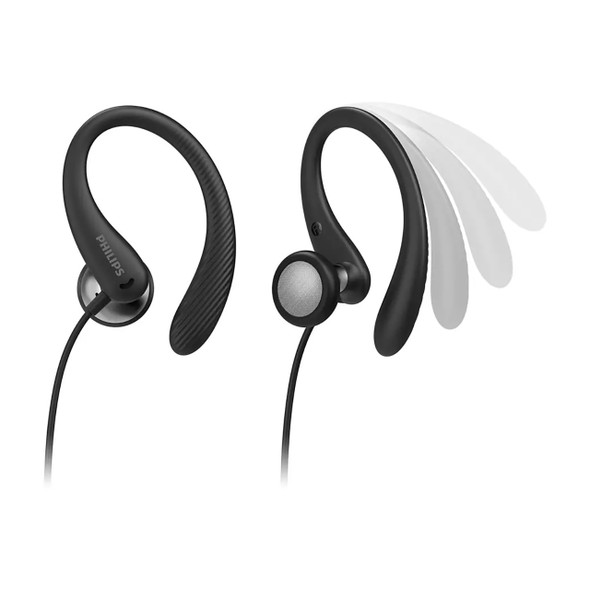 Philips Sports Wired Earbud In-Ear Black