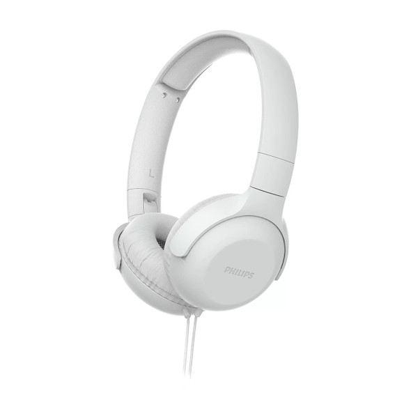 Philips On-Ear Wired Headphone with Mic White