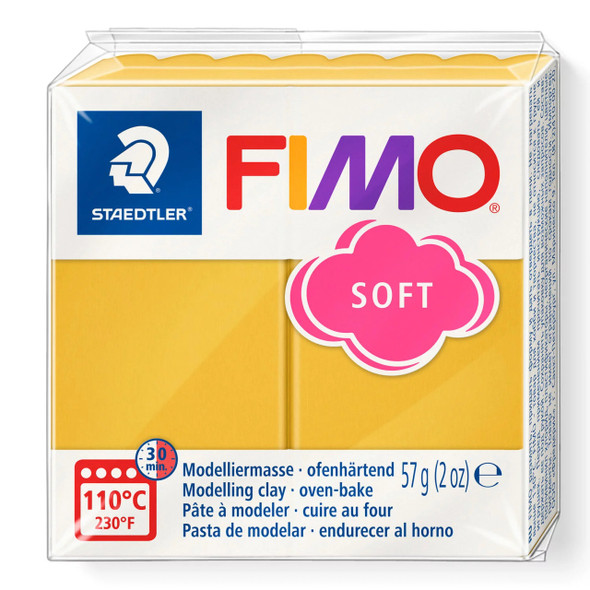 Fimo Soft Standard Block 57g Mango Caramel