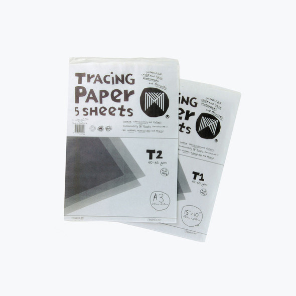 Micador Tracing Paper T2 A3 297 x 420mm 5 Sheets