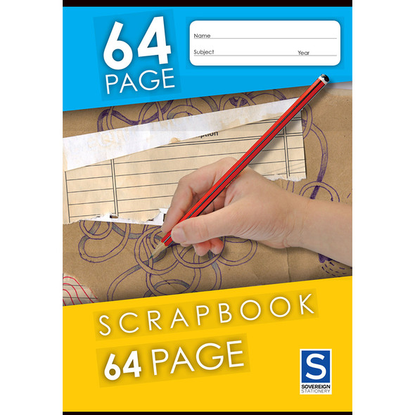Sovereign Scrapbook 335 x 240mm 56gsm 64 Page Pack of 10
