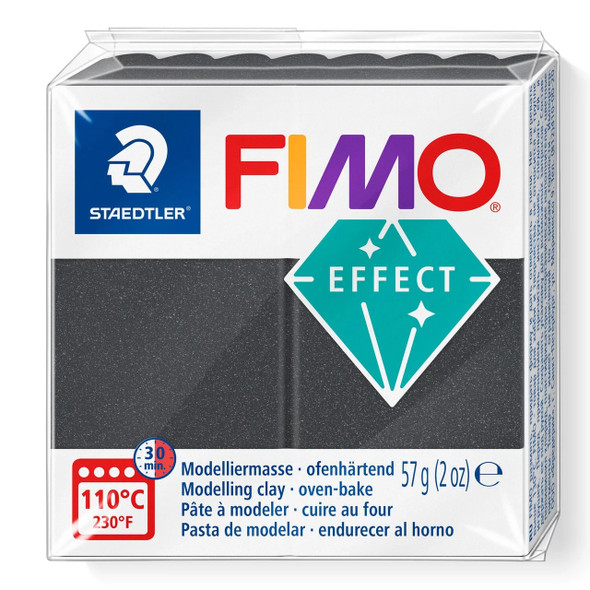 Fimo Effect Metallic Steel Grey