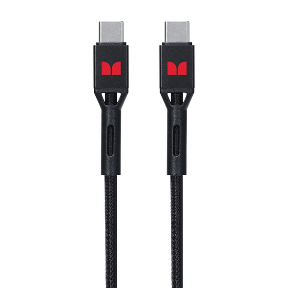 Monster USB-C to USB-C Braided Cable 1.2m Black
