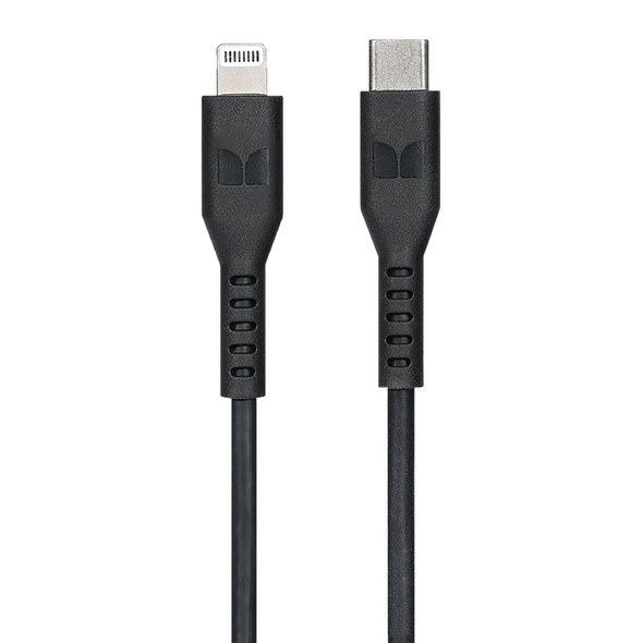 Monster Lightning to USB-C TPE Cable 1.2m Black