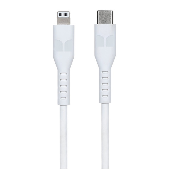 Monster Lightning to USB-C TPE Cable 2m White