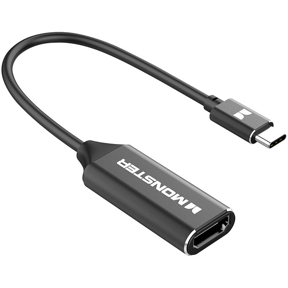 Monster 15cm USB-C to 4K HDMI Cable Adapter